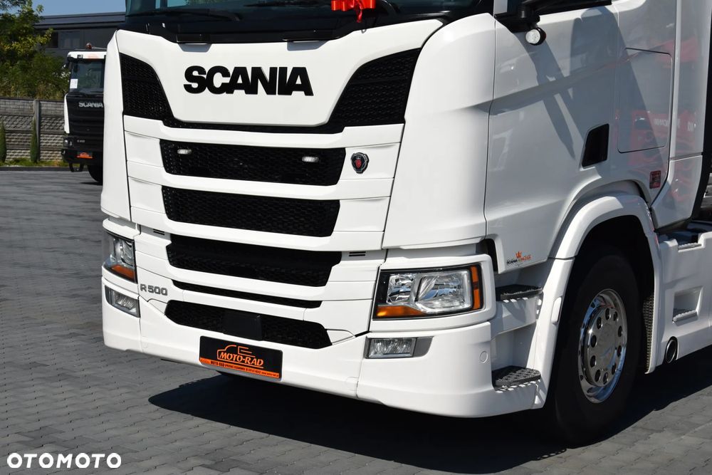 Scania R500 / EURO 6 / FULL AIRMATIC / 6 PODUSZEK / HYDRAULIKA / RETARDER / ACC / KLIMA / LEDY / ALUFELGI / FULL SPOILERY / SERWISOWANA / SPROWADZONA - 9