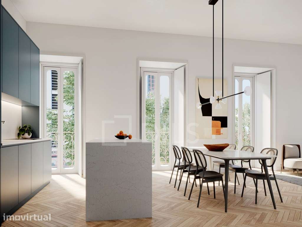 Apartamento T3 duplex em novo empreendimento no Beato, Lisboa - Grande imagem: 3/47