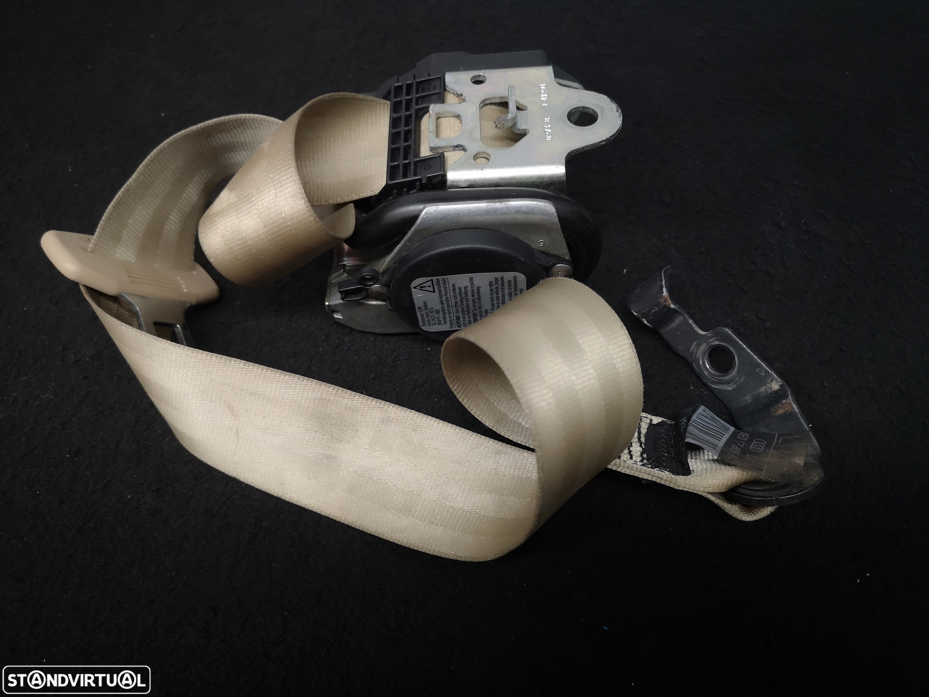Cinto de Segurança traseira esquerda  Audi A8 d3 4e0 2003-2009 - 5