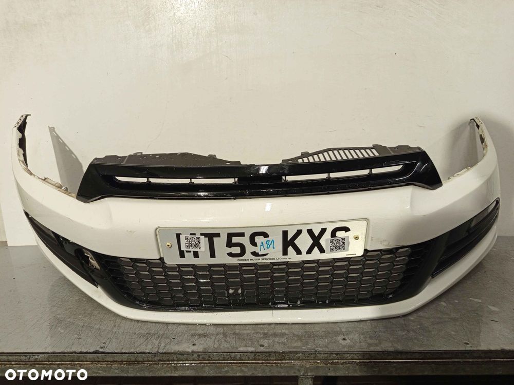 + ZDERZAK PRZÓD PRZEDNI VW VOLKSWAGEN SCIROCCO LB9A BIAŁY - 1