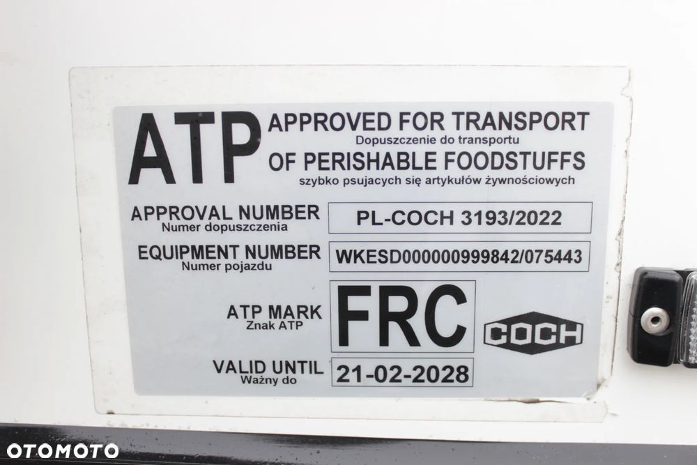 Krone Thermo King ADVANCER A-400 / DOPPELSTOCK /JAK NOWA / ŚCIANA 7 CM / - 24