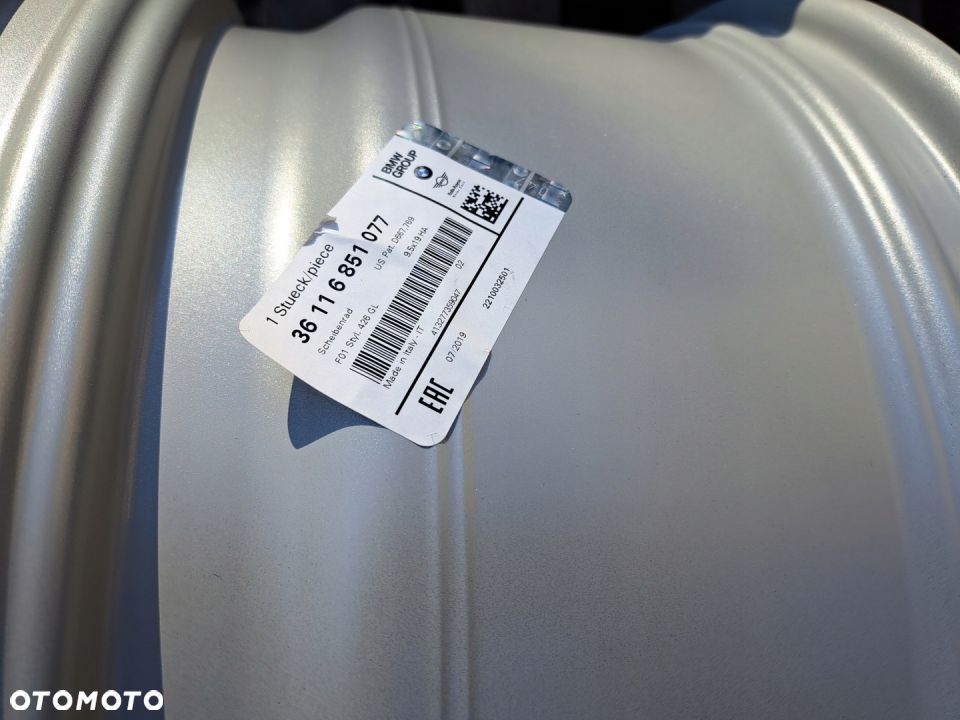 ORYG. BMW F01 F02 F04 F07 19 9.5J NOWA 426 3736 - 3
