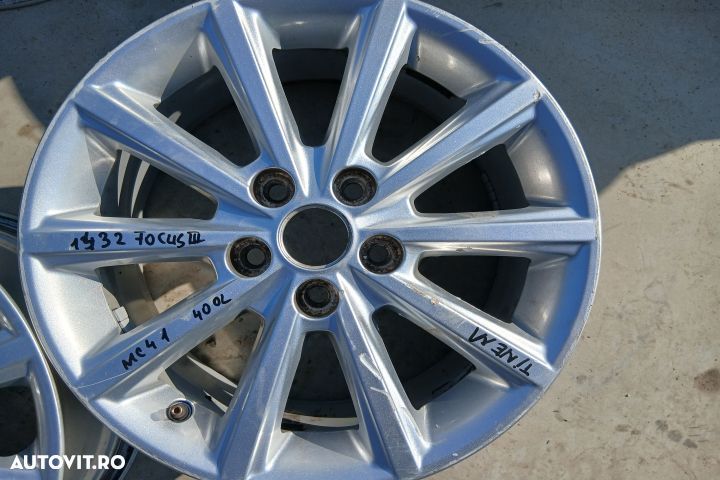 Janta aliaj 16 7.0JX16H2 F1EC-B1B 7.0JX16H2 F1EC-B1B Ford Focus 3 [fa - 2