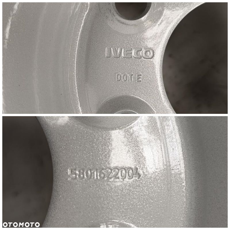 FELGI 6x125 16 IVECO DAILY ORYGINAŁ 5801622004 4szt (F9166) - 7
