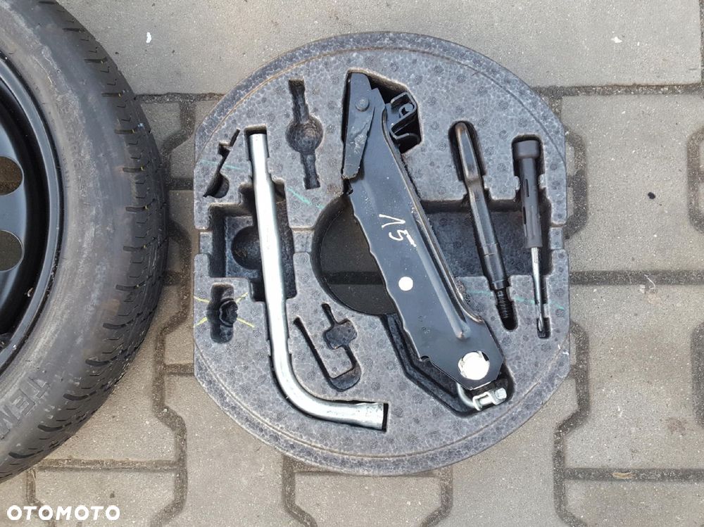 SEAT ALTEA LEON II A3 8P KOŁO DOJAZDOWE 16 5X112 LEWAREK - 2