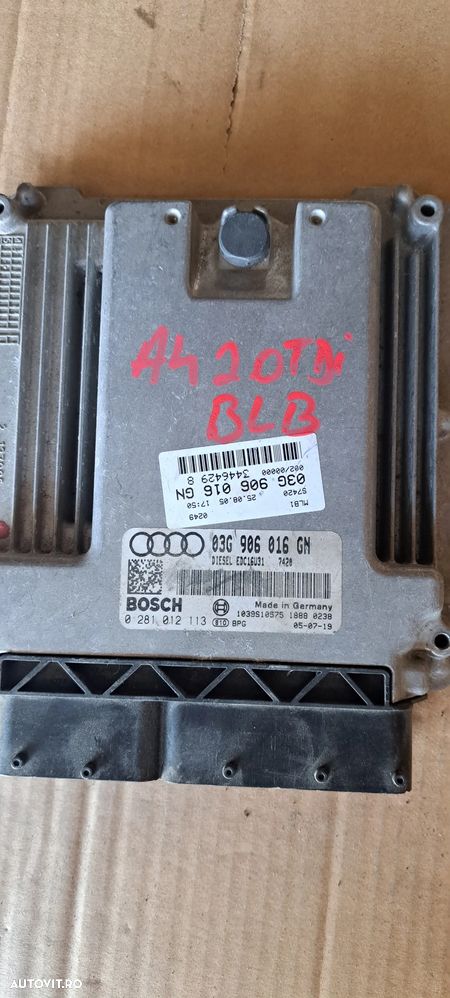 Calculator motor Audi A4 B7 2.0 tdi BLB - 1