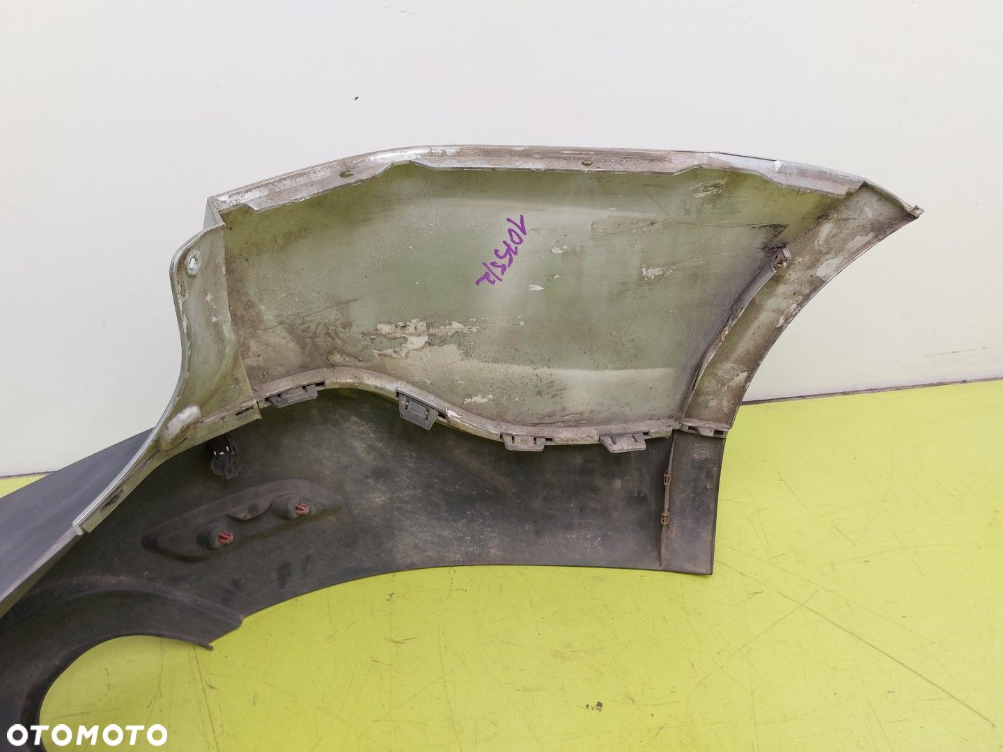Zderzak tylny tył FORD S-MAX MK1 I 2006-2010 Machine Silver 76 SREBRNY - 7