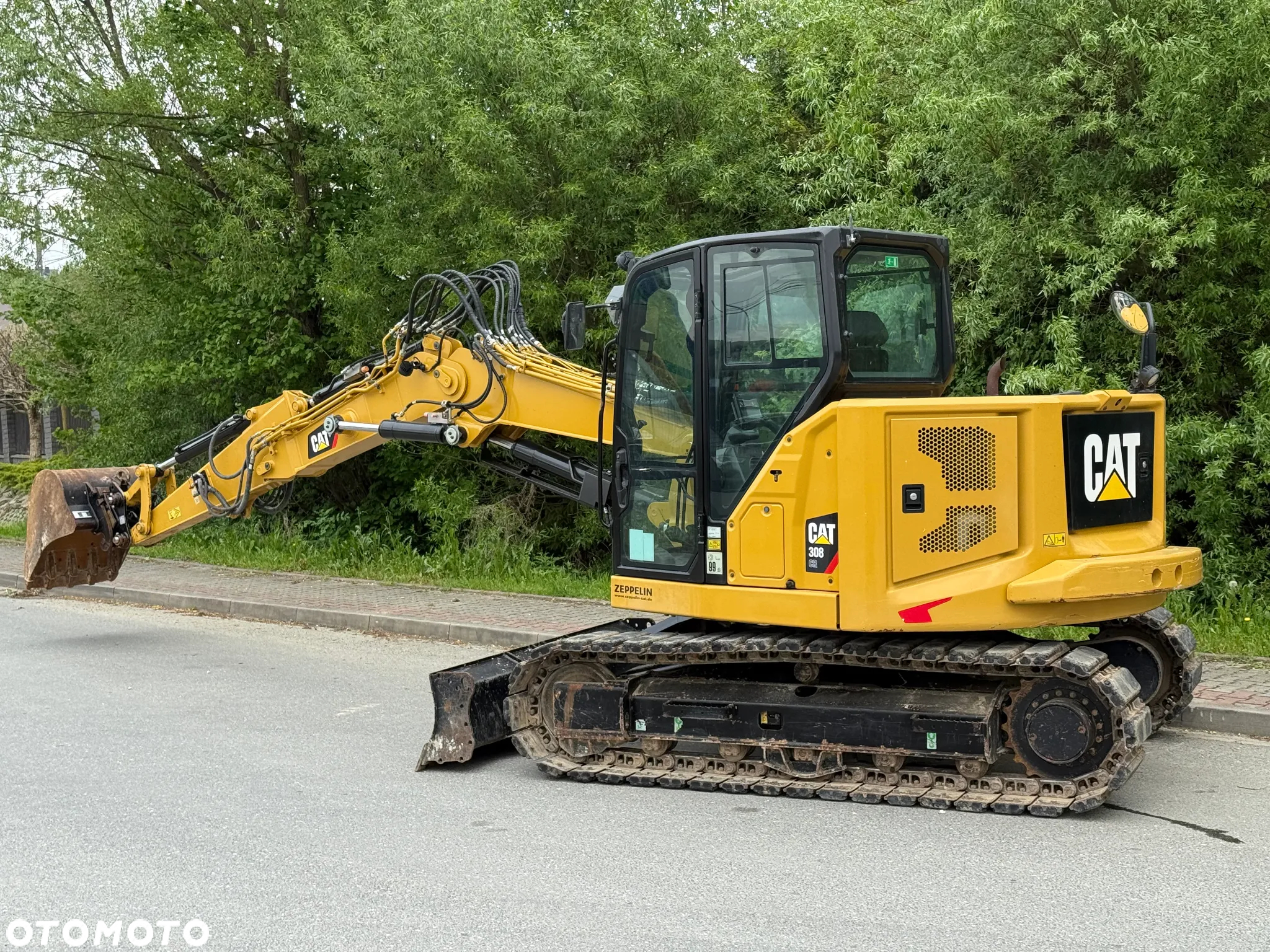 Caterpillar Koparka Gąsienicowa  *CAT 308 CR * Sprowadzona * JAK NOWA * Perfekcyjny Stan - 29
