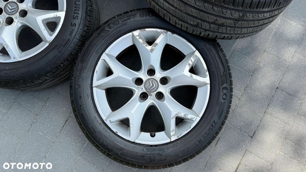 Koła 225/55 r17 5x108 ET32 7J Citroen C5 C4 Cactus Berlingo Xsara C3 C4 Peugeot 207 307 308 Partner 3008 5008 alufelgi 225/55/17 XL - 4