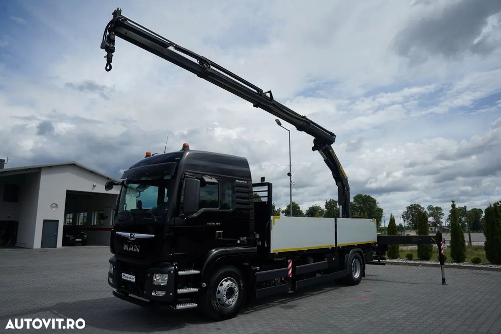 MAN TGS 18.460 / 4X2 / DROPSIDE / PALFINGER PK 230001 / MAX. LOAD CAPACITY: 5,950 KG / NAVI / ROTATOR / PARKING AIR CONDITIONING / MANUAL / EURO 6 - 3
