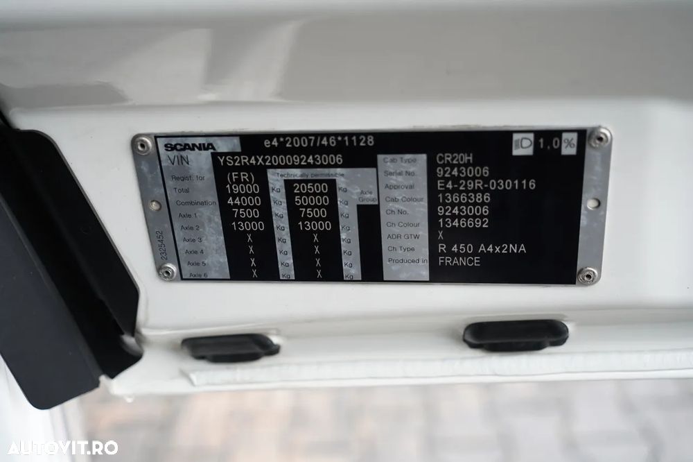 Scania R 450 / RETARDER / 2018 - 37