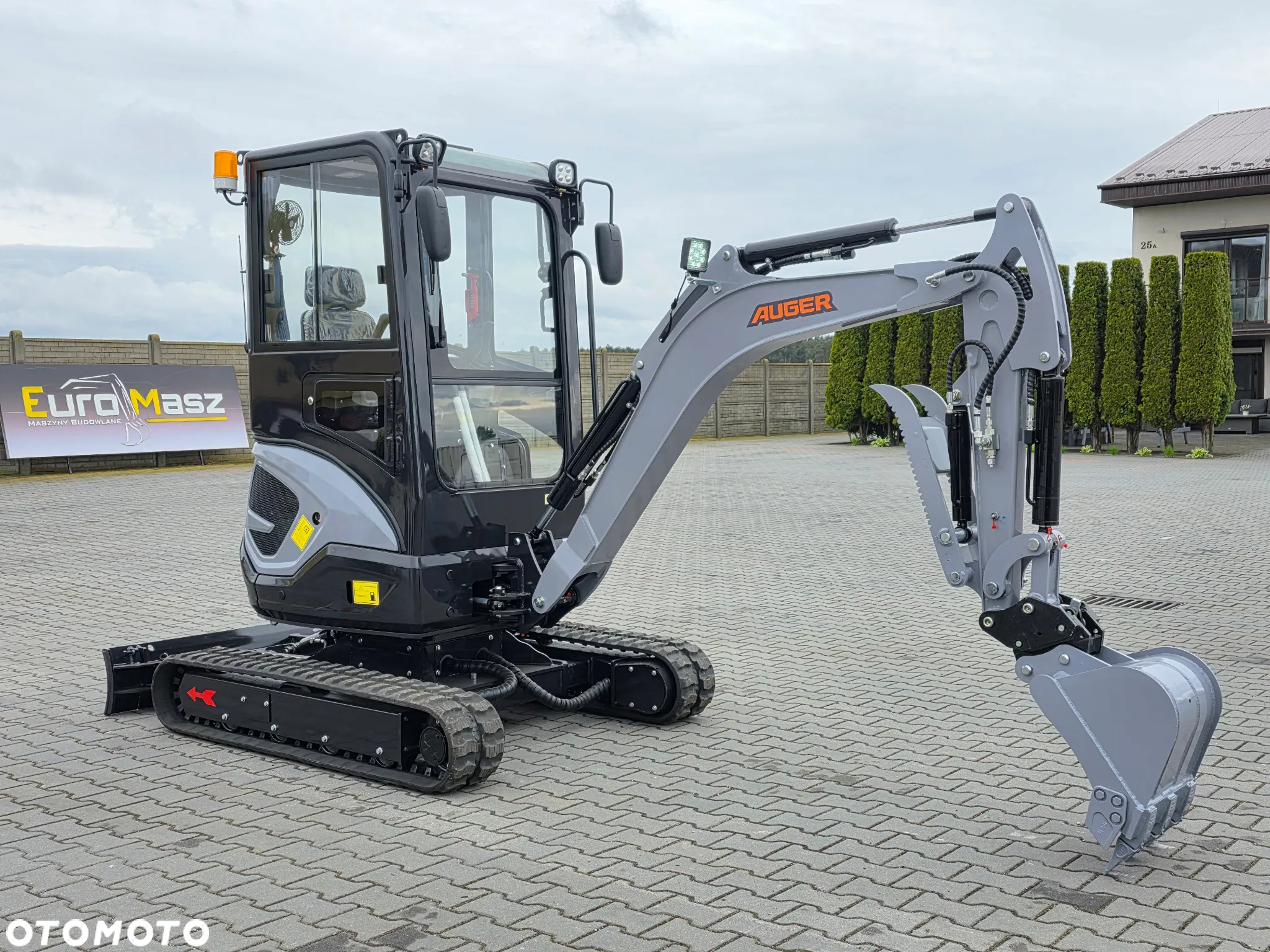 Inny NOWA MINIKOPARKA AUGER 25, WAGA 2100 KG, KUBOTA silnik - 11