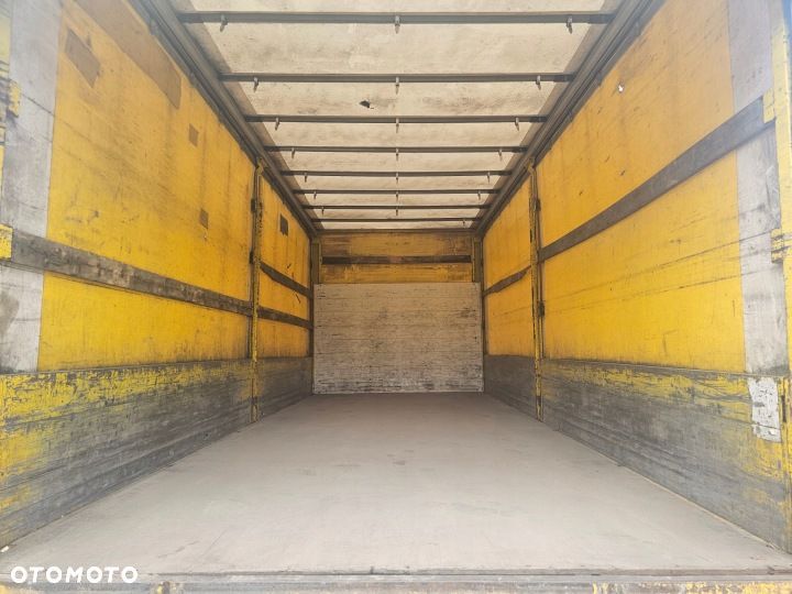 ZABUDOWA SKRZYNIA PLANDEKA PAKA FIRANKA DACH OTWIERANY MAGAZYN 6,2 m MAN TGL MERCEDES ATEGO EUROCARGO DAF LF 45 55 MIDLUM - 9