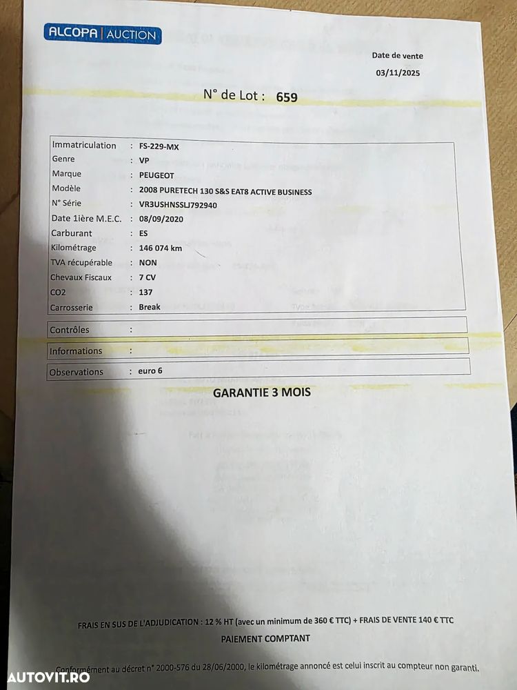 Peugeot 2008 1.2 L PureTech STT EAT8 Allure - 26