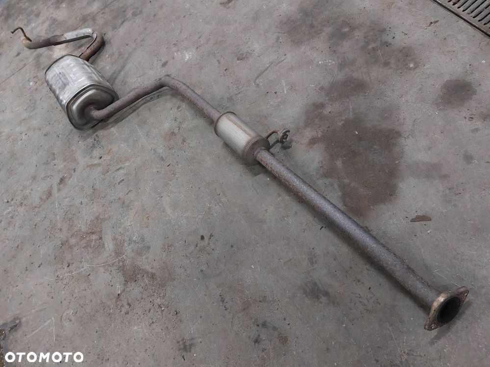 TŁUMIK WYDECH ŚRODKOWY + KOŃCOWY HYUNDAI I30 I 1.4 16V - 4