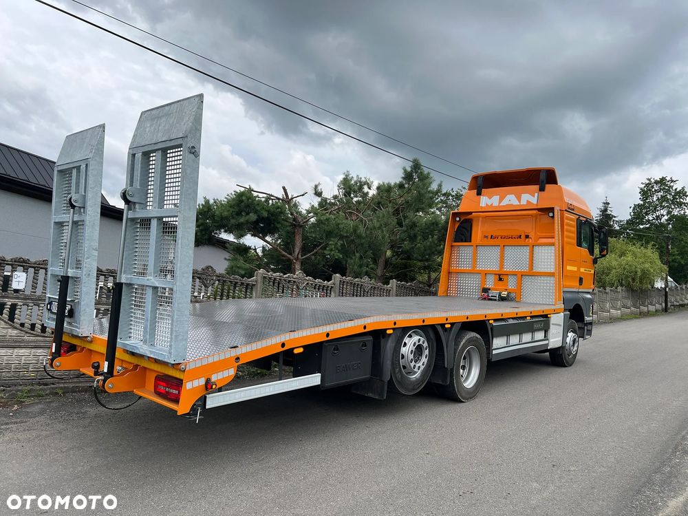 MAN TGX 26.500 | XLX | Euro 6 | 6x2 | INDIVIDUAL | Skrętna Oś | Nowa Zabudowa | Rampy Hydrauliczne | Autolaweta 8,20m | Pomoc Drogowa | Najazd | z Niemiec | STAN PERFEKCYJNY | Tylko 587 tys km | - 19