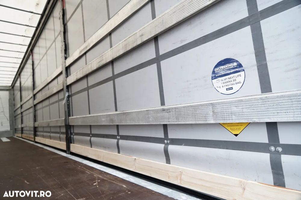 Schmitz Cargobull CORTINĂ / STANDARD / ACOPERIȘ RIDICAT / PUNȚĂ RIDICATĂ / - 16