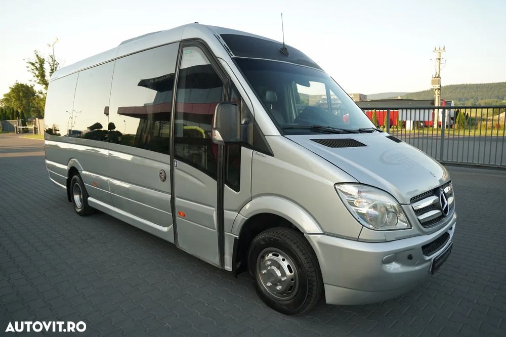Mercedes-Benz SPRINTER 516 CDI / 2x AER CONDIȚIONAT / ECHIPAMENT ULTRA-ECHIPAT / PIELE / IMPORTAT - 5