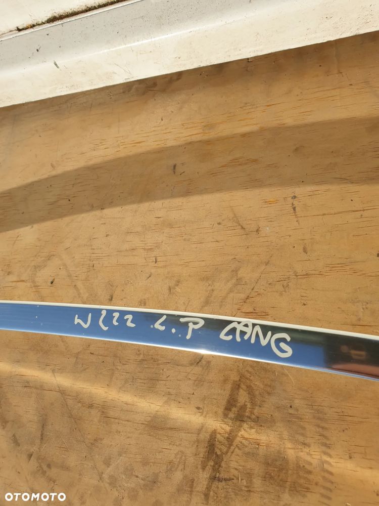 LISTWA ZGARNIAJĄCA PRZYSZYBOWA  LEWY LEWA  PRZÓD TYŁ MERCEDES S KLASA  W222 A2226730165 A22267303 USZCZELKA DRZWI - 16