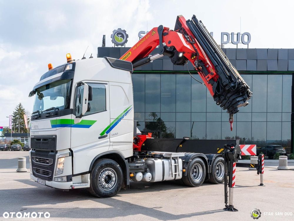 Volvo FH 500 6x4 PALFINGER PK 40002 EH HDS Żuraw Wciągarka - 4