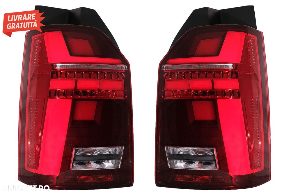 Stopuri Full LED compatibile cu VW Transporter T6 (2015-2020) Semnal Dinamic- livrare gratuita - 7