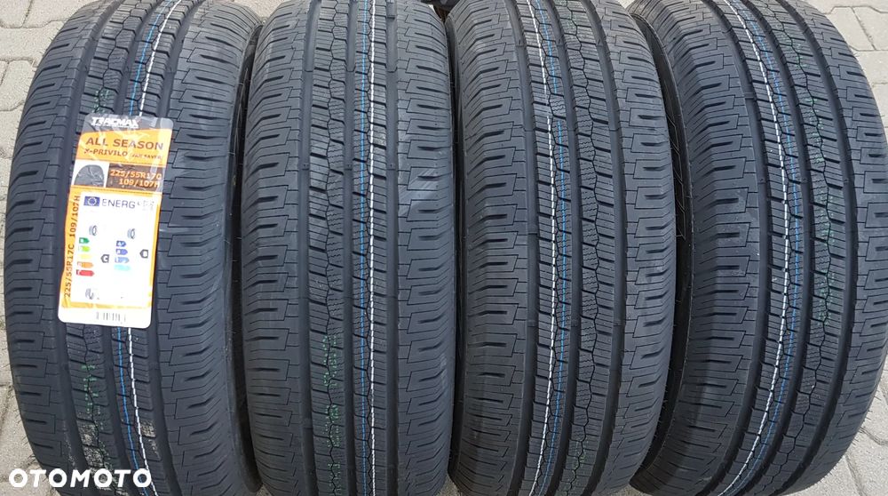4x 225/55R17C Tracmax All Season Van Saver Nowy komplet opon całorocznych - 1