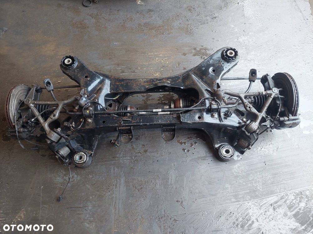 KOMPLETNE ZAWIESZENIE BELKA SANKI TYŁ WAHACZE PÓŁOSIE JAGUAR XF X250 - 1