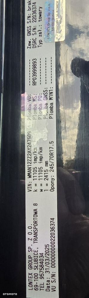 MAN TGL 8.250 - 19