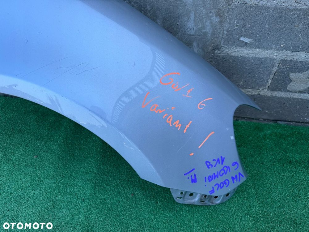 VW GOLF VI 6 KOMBI 1K9 BŁOTNIK PRAWY PRZEDNI PRAWY PRZÓD EU ORG - 10