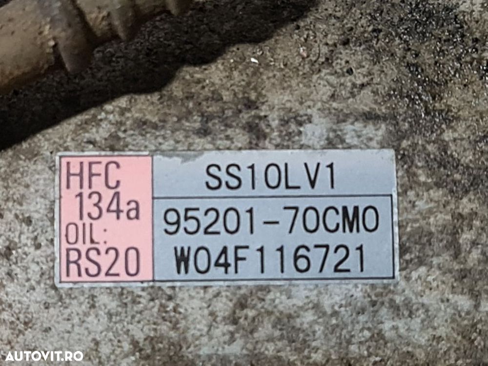 Compresor clima Suzuki Grand Vitara TD 2.0 D 1998 - 2005 92CP RHZ (1311) Diesel 9520170CMO - 4