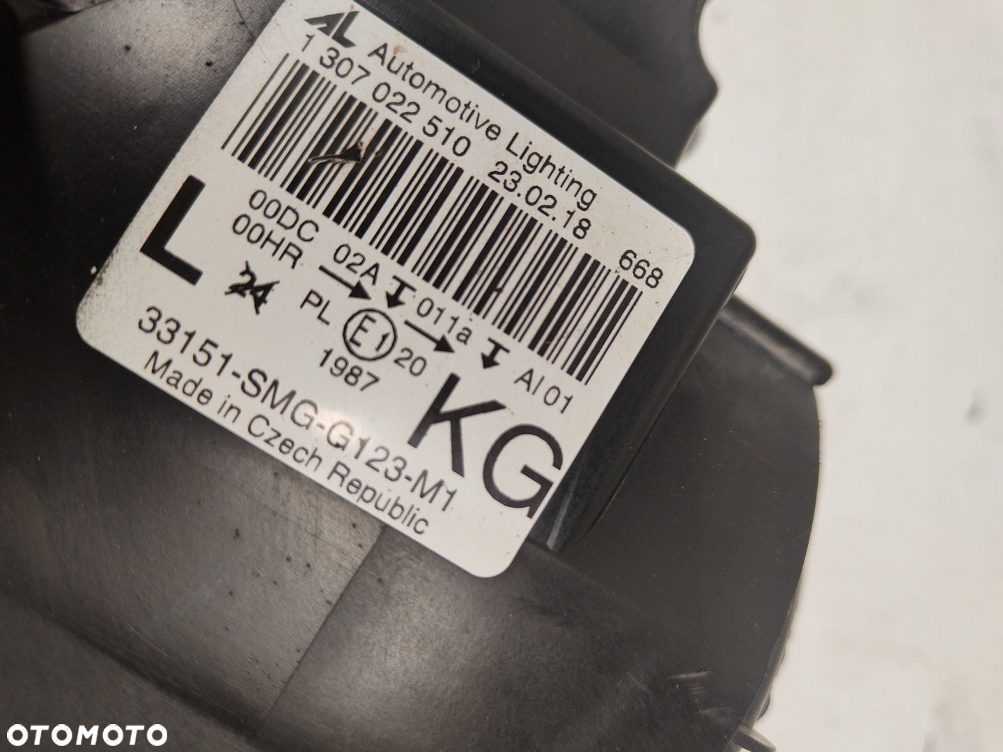 HONDA CIVIC VIII UFO XENON LAMPA LEWY PRZÓD 33151-SMG-G123-M1 - 5