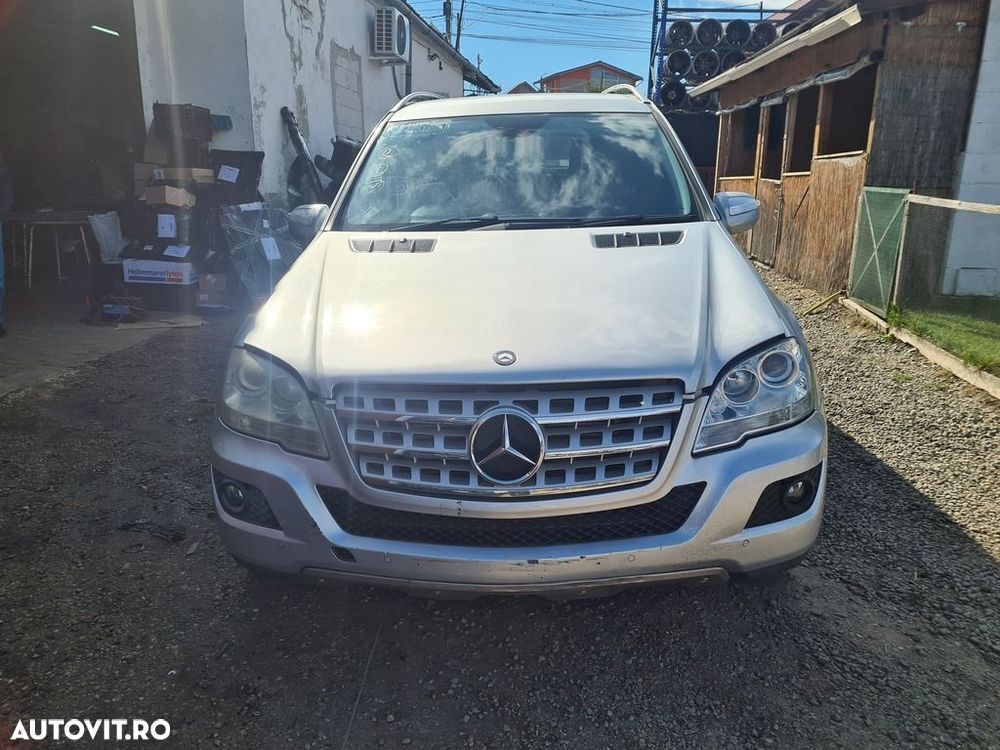Bara fata Mercedes ML W164 Facelift 2008 - 2011 gri (1072) Diesel model fara spalatoare ... - 10