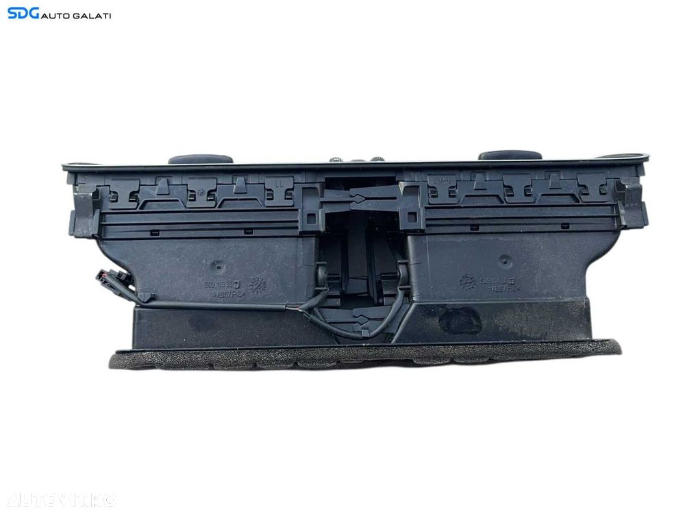 Gura Guri Grila Grile Aer Aerisire Ventilatie Bord Centrala Volkswagen Passat B7 2010 - 2015 Cod 3AB819728A [K2116] - 9
