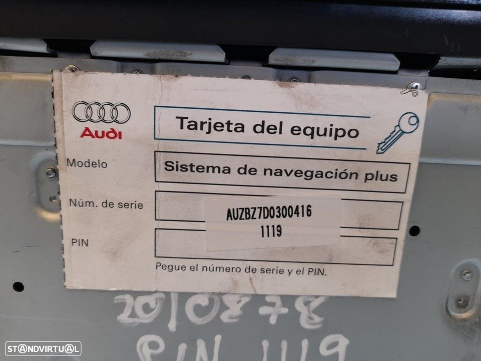 SISTEMA NAVEGAÇÃO GPS AUDI A3 SPORTBACK 2005 - 3