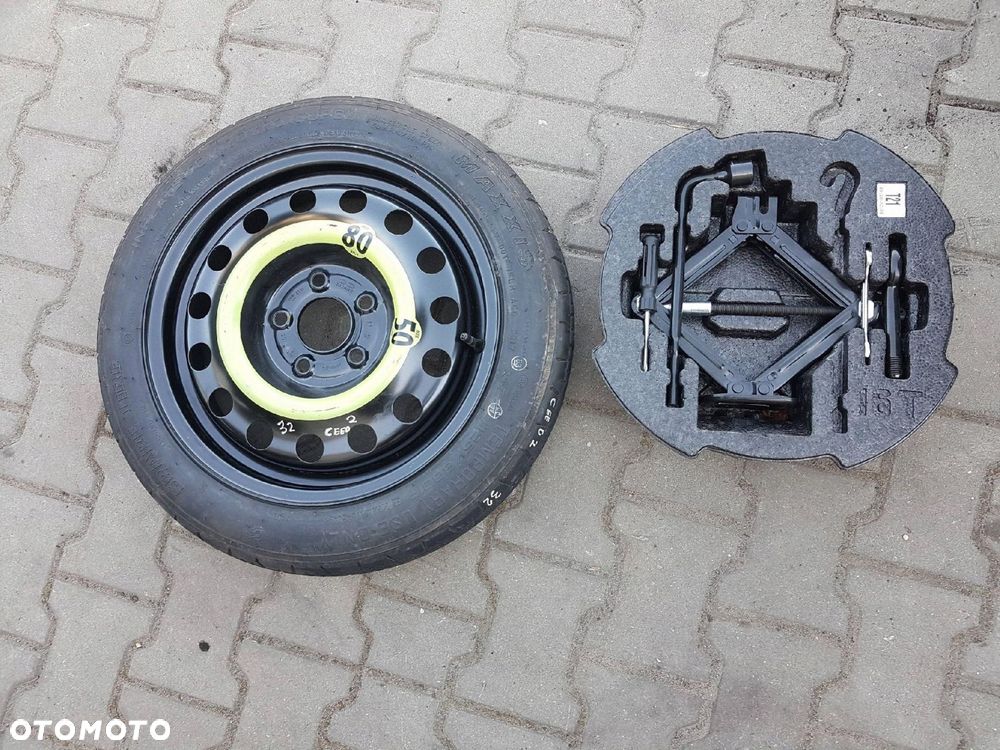 KIA CEED I II 06-15r I30 II KOŁO DOJAZDOWE 16 5X114.3 LEWAREK - 1