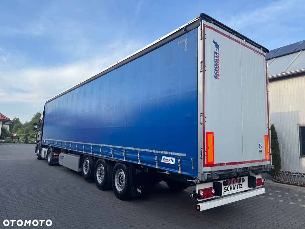 Schmitz Cargobull NACZEPA FIRANKA STANDARD, XL,  OŚ PODNOSZONA, KOSZ PALETOWY, IDEALNY STAN 2017 ROK - 22