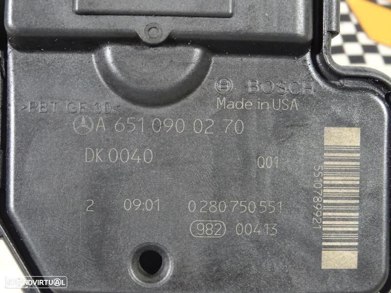 Borboleta De Admissão Mercedes-Benz C-Class (W204)  A6510900270 / 0280 - 3