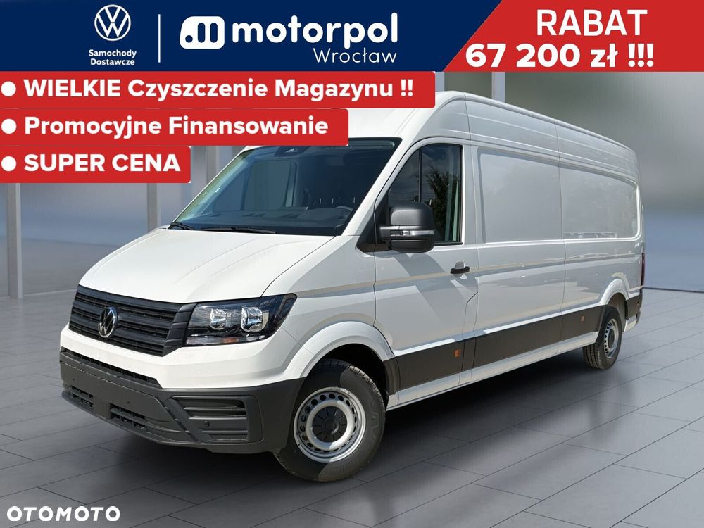 Volkswagen Crafter 35 Furgon L4H3, 2.0 TDI 140KM, Wysoki dach, r. o. 4490mm