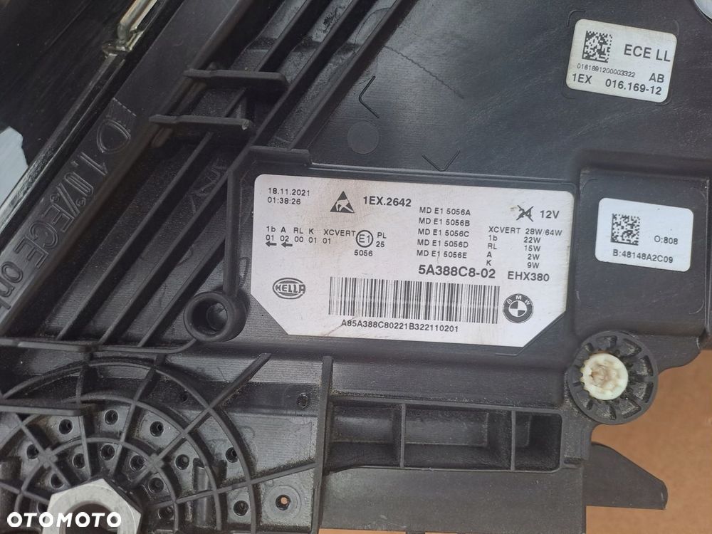 BMW 5 G30 G31 LIFT PRAWA LAMPA FULL LED 5A388C8 UŻYWANA - 4
