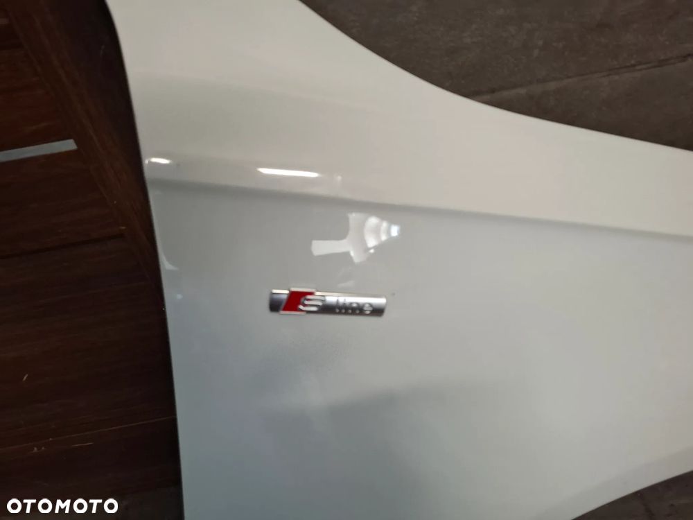 Błotnik prawy przód Audi A4 B8 lift 2013 rok kolor LS9R - 2