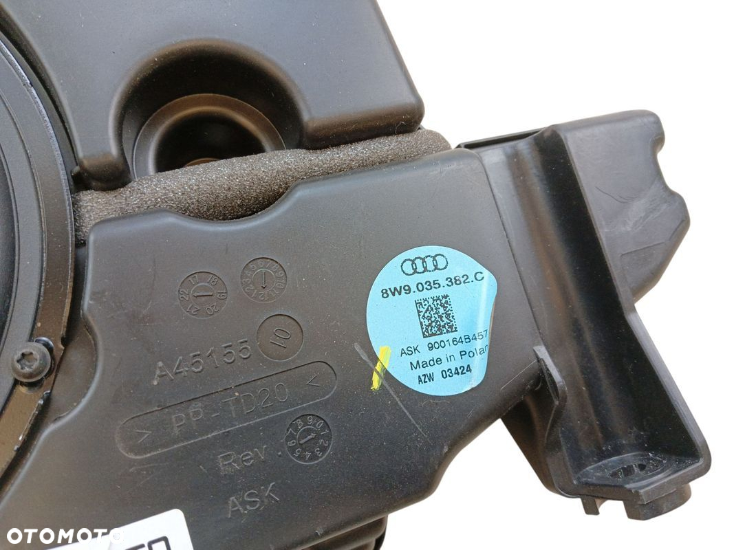 GŁOŚNIK SUBWOOFER AUDI A4 B9 A5 8W9035382C - 2