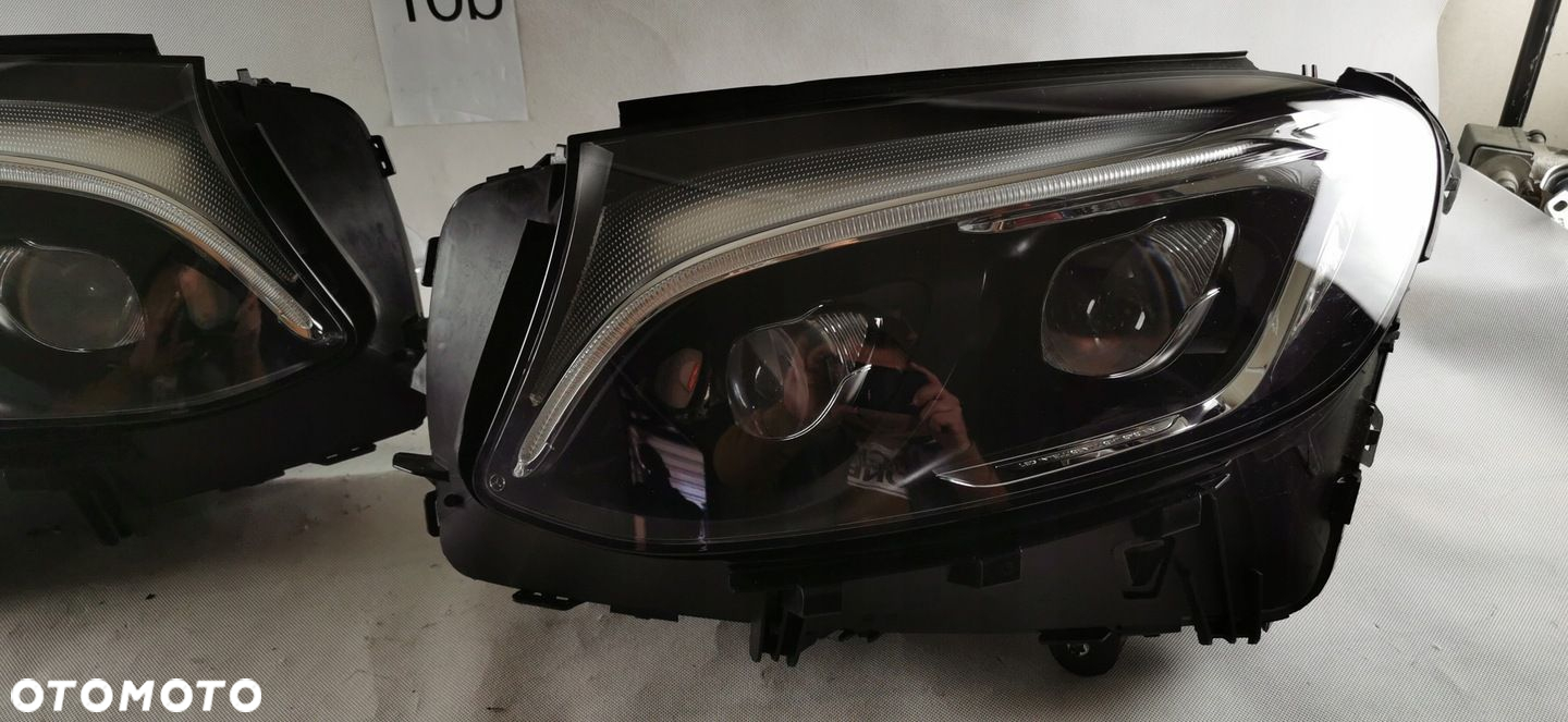 MERCEDES GLC 253 FULL LED ILS LEWY PRAWY REFLEKTOR LAMPA W253 - 2