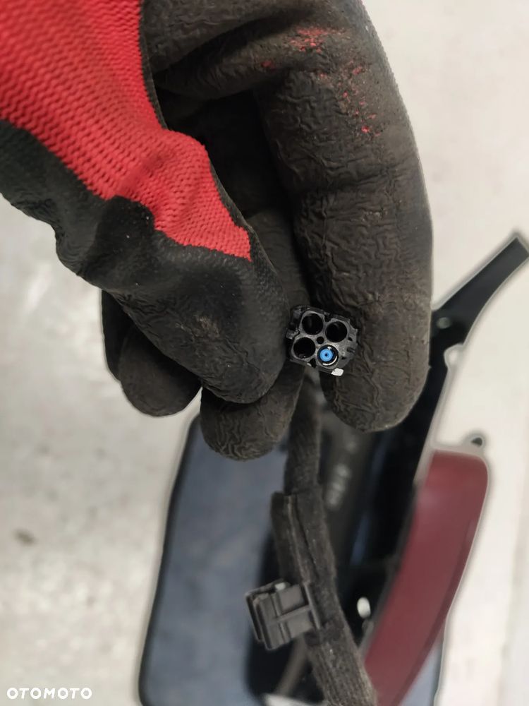 BMW IX I20 LUSTERKO ZEWNĘTRZNE LEWE ASFERYCZNE ASYSTENT KAMERA 9+6+1 PIN KOMPLETNE UK ORYGINAŁ - 9