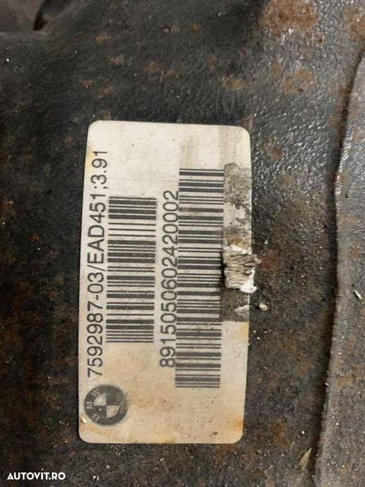 Grup diferential spate bmw x1 e84 2.0i raport 3.91 - 3