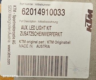 Halogeny led zestaw KTM 990 Supermoto 62014910033 - 13