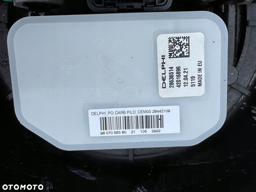 Peugeot Expert III 2.0 BlueHDI zbiornik bak paliwa KOMPLETNY 9807056380 - 2