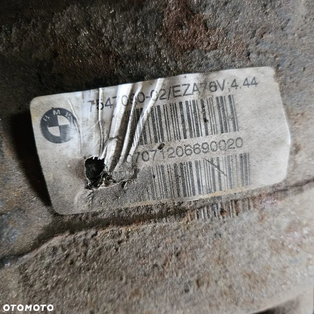 BMW X3 E83 2.5si 3.0i Dyferencjał Dyfer Most 7547090 4.44 - 2