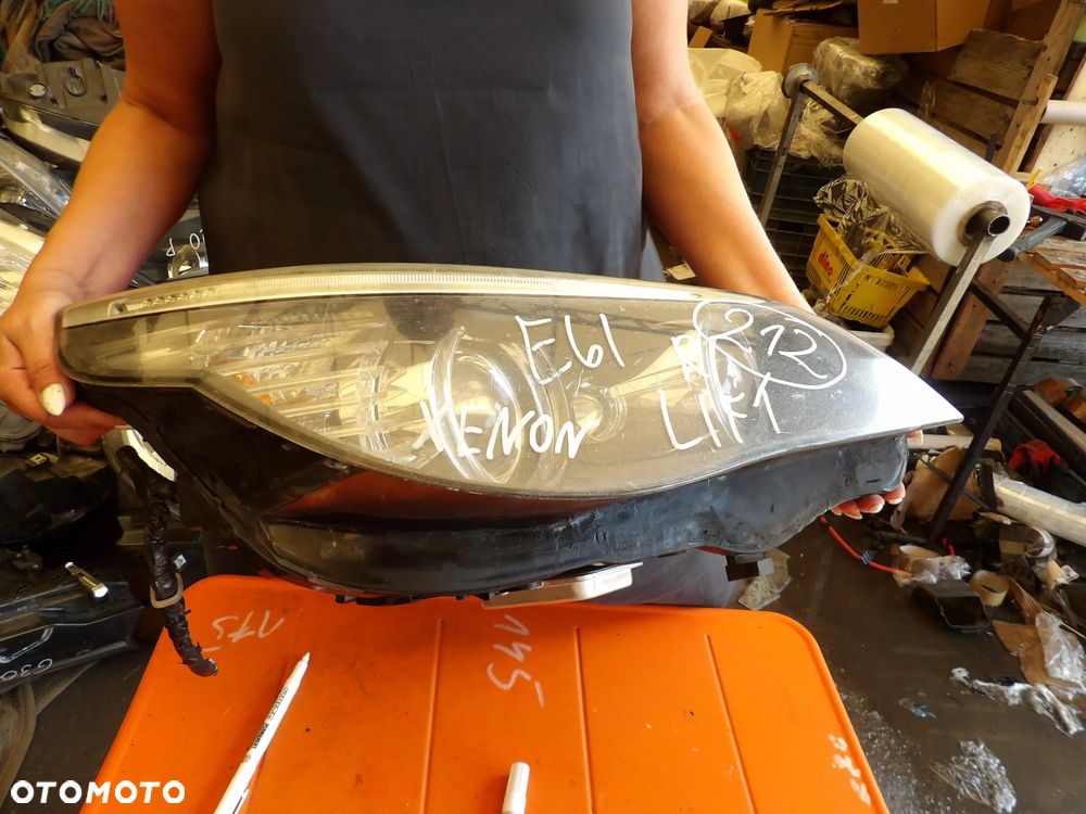 BMW - E60 - LIFT - KLEJONA - XENON - PRAWA LAMPA PRZEDNIA - EUROPA - 7177740 - 1