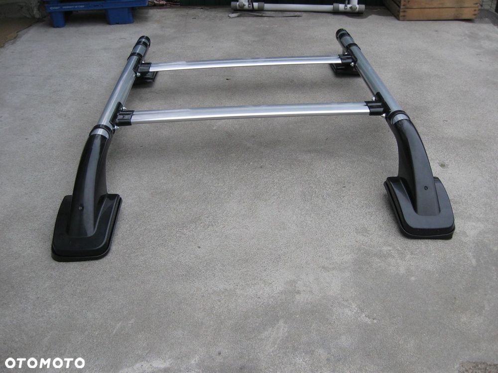 RELINGI DACHOWE FORD RANGER 2007-2012 srebrne - 3