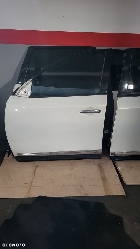 Nissan pathfinder r52 drzwi lewy przod lewy tyl kompletne - 4